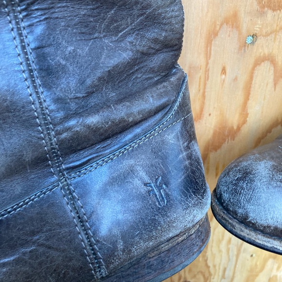 EUC Frye tall boots, dark brown Women's size 11 - Picture 5 of 8